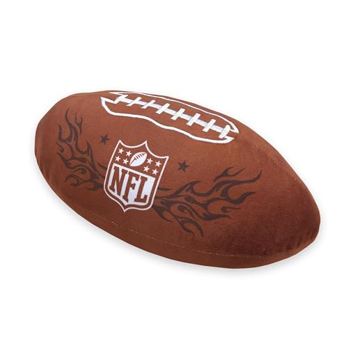 Herding Konturenkissen NFL Football, ca. 36 x 16,5 x 16,5 cm, Polyester, Formkissen, Braun, Twin von Klaus Herding GmbH