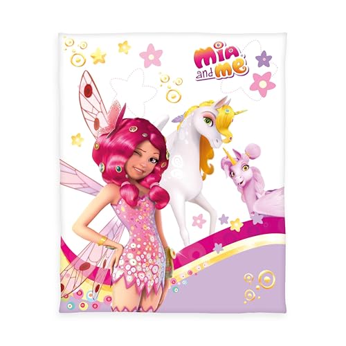 Herding Fleecedecke Mia and me, 130 x 160 cm, 100% Polyester, Fleece von Herding