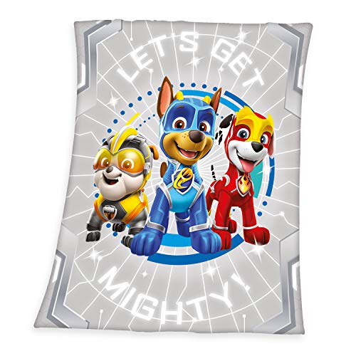 Herding Paw Patrol Fleecedecke, 130 x 160 cm, Polyester von Klaus Herding GmbH