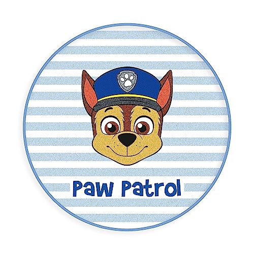 Herding Teppich, Paw Patrol, Ø 90 cm, Oberseite aus 100% Polyamid von Klaus Herding GmbH