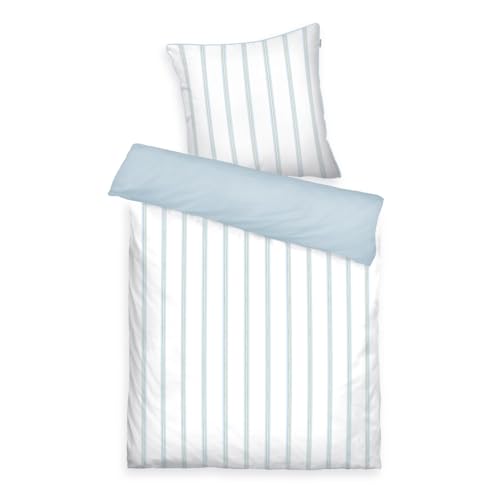 TOM TAILOR Satin-Bettwäsche, 80x80cm + 155x220 cm,100% Baumwolle/Satin, mit Wendemotiv, farbiger Paspel am Kissen und Markenreißverschluss,CLASSIC SATIN STRIPES Weiß, Hellblau (Light Lemon & Sky Blue) TOM TAILOR Satin-Bettwäsche, 80x80cm + 155x220 cm,100% Baumwolle/Satin, mit Wendemotiv, farbiger Paspel am Kissen und Markenreißverschluss,CLASSIC SATIN STRIPES Weiß, Hellblau (Light Lemon & Sky Blue) von TOM TAILOR