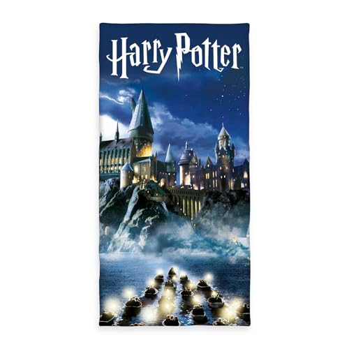 Herding Velourstuch Harry Potter, 70 x 140 cm, Handtuch aus 100% Baumwolle, Velours von Klaus Herding GmbH