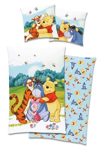 Herding Winnie the Pooh Bettwäsche 80x80 135x200cm, 100% Baumwolle Renforce mit Reißverschluss Herding Winnie the Pooh Bettwäsche 80x80 135x200cm, 100% Baumwolle Renforce mit Reißverschluss von Herding