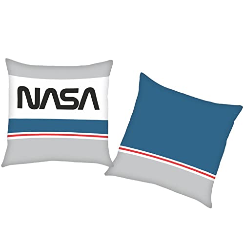 Klaus Herding GmbH Stripes | NASA | 40 x 40 cm | Kinder Kissen | Dekokissen von Klaus Herding GmbH