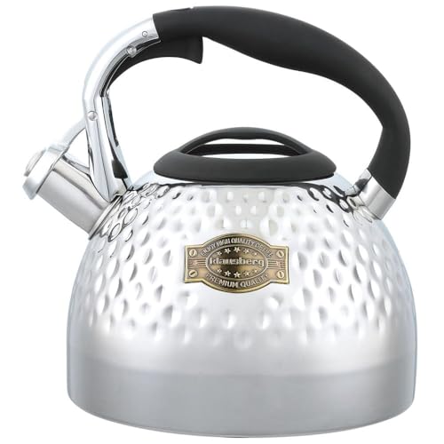 Flötenkessel Wasserkessel Teekessel 3.0L KLAUSBERG (Silber) von Klausberg