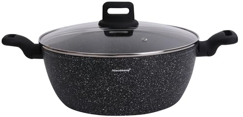 Marmorierter Antihaft Kochtopf Topf KLAUSBERG (5,7L/ Ø28cm) von Klausberg