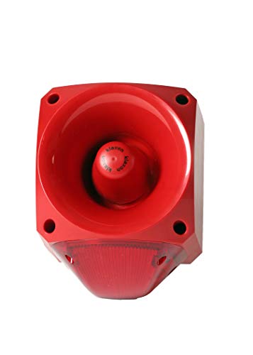 Klaxon Signals PNV-0020 Nexus High Output Voice, Xenon Type, Rote Linse, 1 von Klaxon Signals