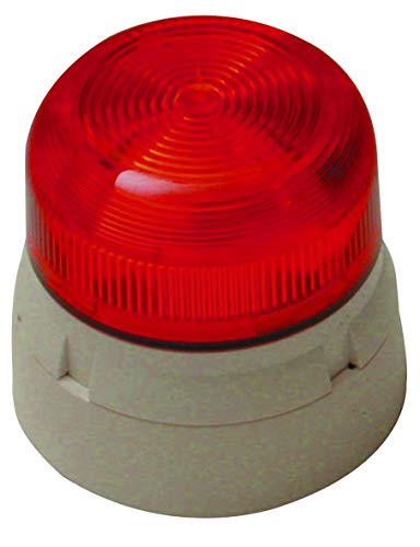 Klaxon Signals QBS-0008 Blitzschutz, Flashing - LED, Rote Linse, 1 von Klaxon Signals