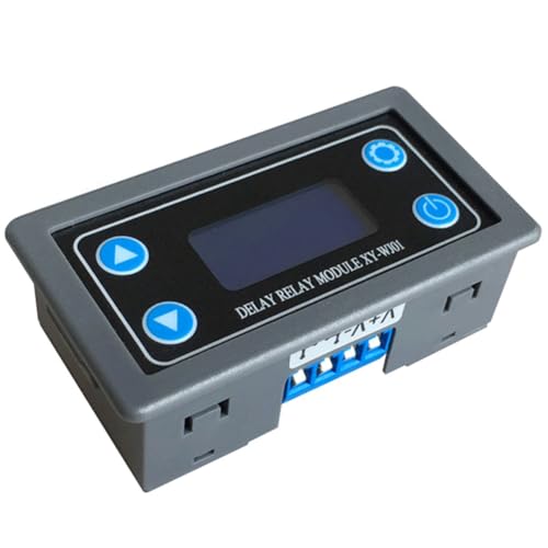 Kleagary DC 6-30V LED Digital Zeitverzögerungsrelaismodul Programmierbares Relais Steuerschalter Timing Triggerzyklus mit Etui Kleagary DC 6-30V LED Digital Zeitverzögerungsrelaismodul Programmierbares Relais Steuerschalter Timing Triggerzyklus mit Etui von Kleagary