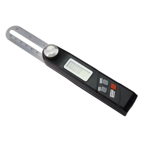 Kleagary Edelstahl Digital Winkelmesser Messgerät 360 Grad Elektronische Wasserwaage Digital Winkelmesser Winkelmesser Messwerkzeug von Kleagary