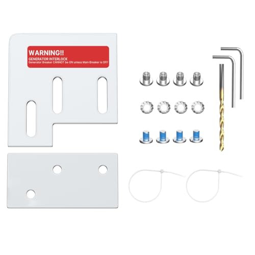 Kleagary Generator Interlock Generator Control Link Hardware Breaker Panel Switch 150 oder 200 A Unterbrecherkasten Kleagary Generator Interlock Generator Control Link Hardware Breaker Panel Switch 150 oder 200 A Unterbrecherkasten von Kleagary