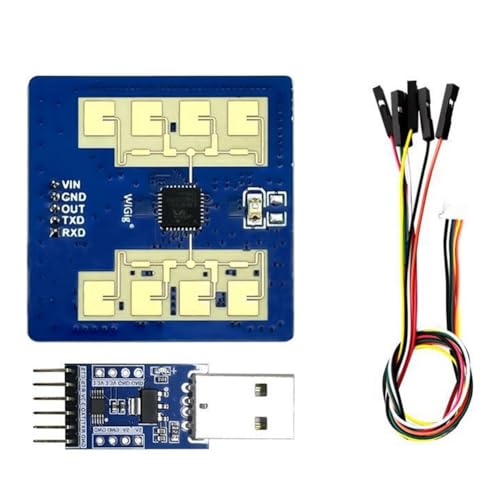 Kleagary LD2411S Smart Home 5 V 50 mA Hochleistungs-Bewegungs-/Mini-Bewegungs-/Mini-Bewegungsmelder-Modul mit menschlicher Erkennung von Kleagary