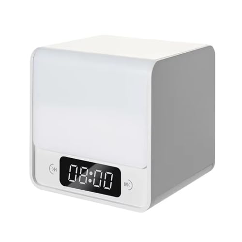Kleagary Time Cube Nachtlicht Lustiges & einfaches Design Multifunktionale elektronische Uhr Licht von Kleagary