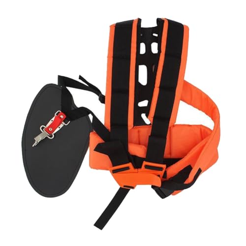 Kleagary Trimmer Schultergurt Gepolstert Universal Verstellbar Unkrautfresser Geschirr Doppelschultergeschirr für Unkrautschneider Orange Kleagary Trimmer Schultergurt Gepolstert Universal Verstellbar Unkrautfresser Geschirr Doppelschultergeschirr für Unkrautschneider Orange von Kleagary