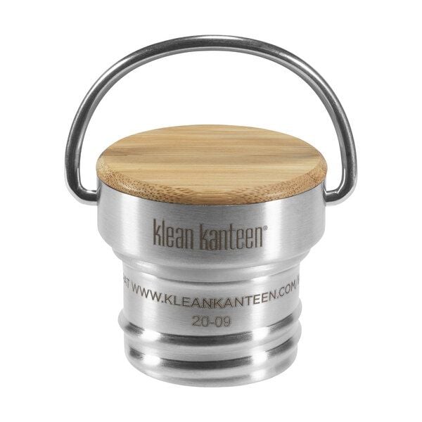 Bambus Edelstahl Deckel für Klean Kanteen Classic Flaschen Ed. 2022 von Klean Kanteen