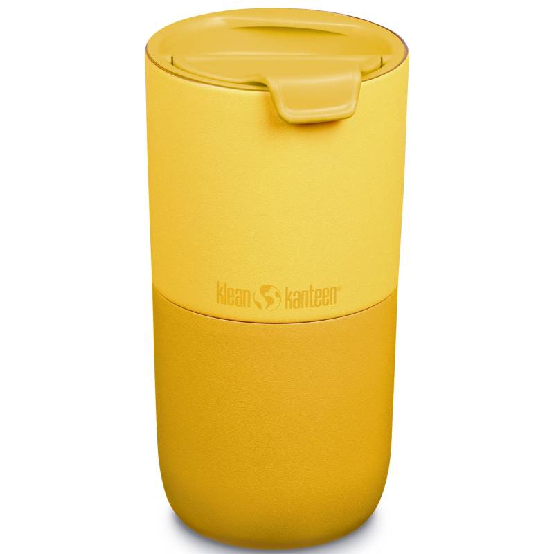 KLEAN KANTEEN Thermobecher Rise Tumbler Flip Lid Kaffee Isolier Becher 473 ml-Old Gold von Klean Kanteen