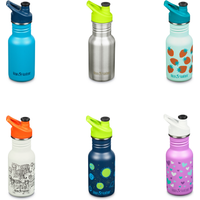 Kid Kanteen 355ml Sport Cap "Meerjungfrau" von Klean Kanteen