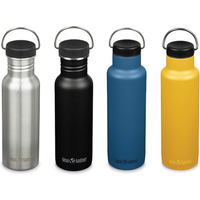 Klean Kanteen Classic 800ml Loop Cap "Schwarz (matt)" von Klean Kanteen