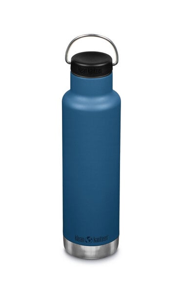 Klean Kanteen Edelstahl Isolierflasche Classic 592ml Trinkflasche mit Loop Cap von Klean Kanteen