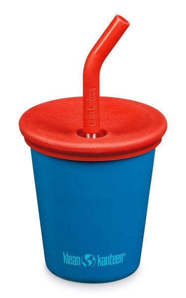 Klean Kanteen Edelstahl Trinkbecher Kid's Cup 296 ml mit Deckel und Trinkhalm Klean Kanteen Edelstahl Trinkbecher Kid's Cup 296 ml mit Deckel und Trinkhalm von Klean Kanteen