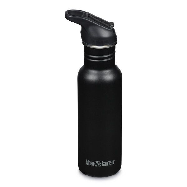 Klean Kanteen Edelstahl Trinkflasche Classic 532ml Flip Sport Cap von Klean Kanteen