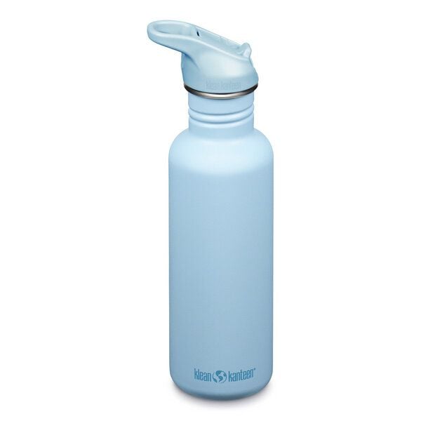Klean Kanteen Edelstahl Trinkflasche Classic 800ml Flip Sport Cap von Klean Kanteen
