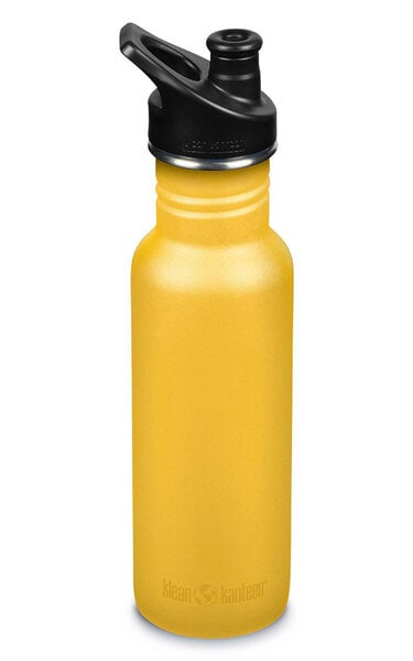 Klean Kanteen Edelstahl Trinkflasche Classic Narrow 532ml mit Sport Cap 2023 von Klean Kanteen