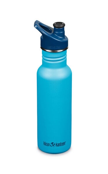 Klean Kanteen Edelstahl Trinkflasche Classic Narrow 532ml mit Sport Cap von Klean Kanteen