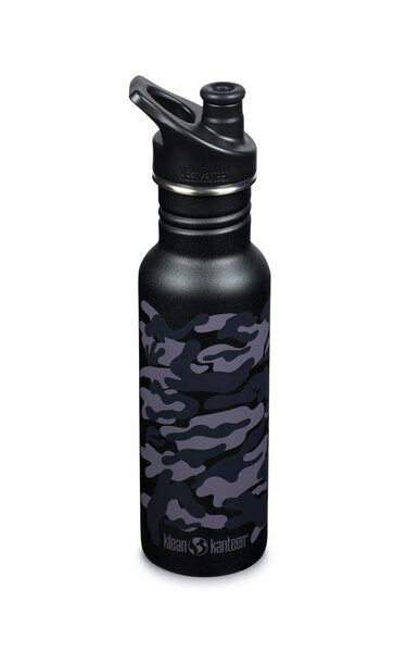 Klean Kanteen Edelstahl Trinkflasche Classic Narrow 532ml mit Sport Cap von Klean Kanteen