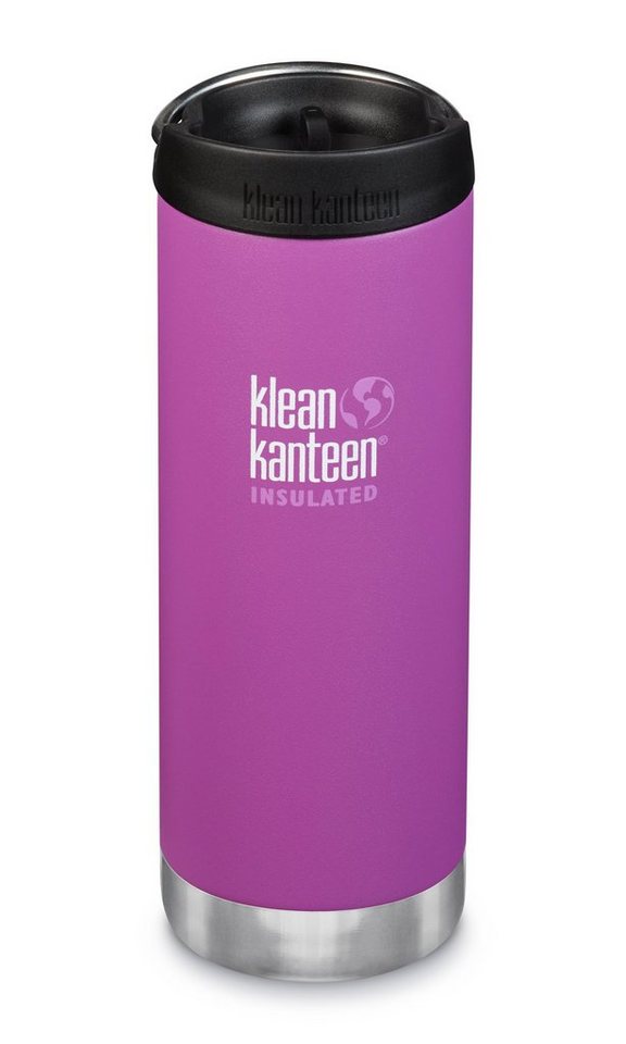 Klean Kanteen Isolierflasche TKWide vakuumisoliert, 473ml mit Café Cap von Klean Kanteen