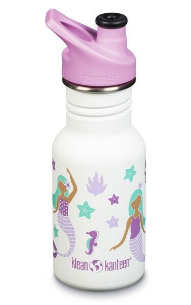 Klean Kanteen Kid Kanteen®Classic Narrow Trinkflasche mit Sport Cap 355ml von Klean Kanteen