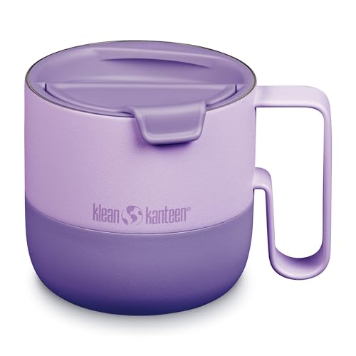 Klean Kanteen Rise Becher, 400 ml, Edelstahl, mit Klappdeckel, Lila Klean Kanteen Rise Becher, 400 ml, Edelstahl, mit Klappdeckel, Lila von Klean Kanteen
