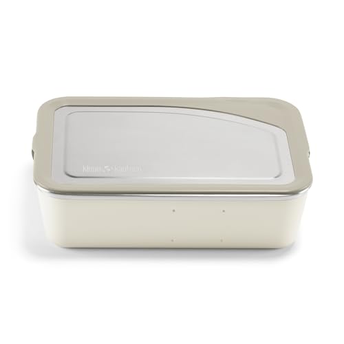 Klean Kanteen Rise Meal Box Brotdose aus Edelstahl in der Farbe Tofu, auslaufsicher, 1010624 von Klean Kanteen