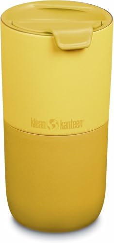 Klean Kanteen Rise Tumbler mit Flip Lid aus Edelstahl Old Gold, 473ml, 1010214 von Klean Kanteen