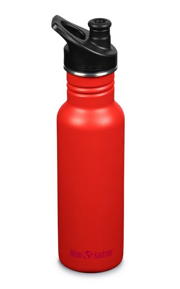 Klean Kanteen Trinkflasche Edelstahl - 532ml Kid Kanteen® mit Sport Cap von Klean Kanteen