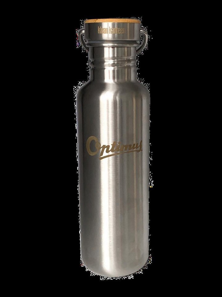 Klean Kanteen Trinkflasche Klean Kanteen 800ml Reflect-BS OPTIMUS Logo Bambus von Klean Kanteen