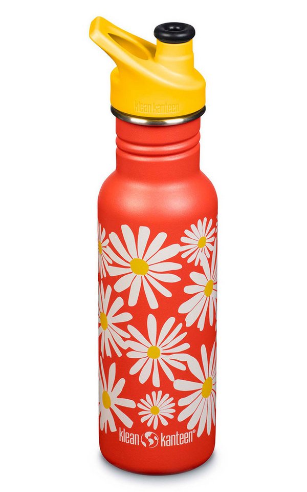 Klean Kanteen Trinkflasche Klean Kanteen Daisy 800ml classic mit Sportcap Sonnenblumen gelb Klean Kanteen Trinkflasche Klean Kanteen Daisy 800ml classic mit Sportcap Sonnenblumen gelb von Klean Kanteen