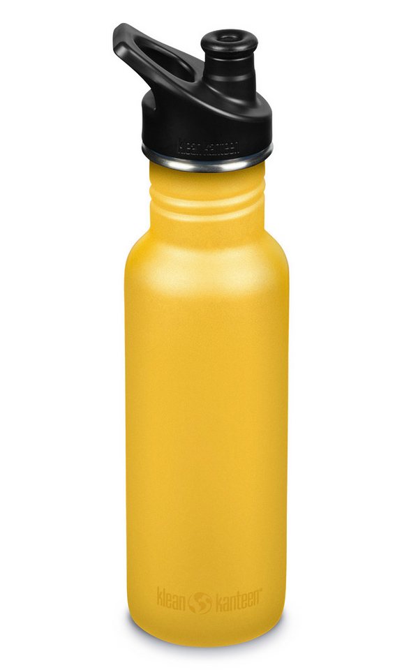 Klean Kanteen Trinkflasche Klean Kanteen Edelstahl Trinkflasche Classic 532ml Sport Cap old gold von Klean Kanteen
