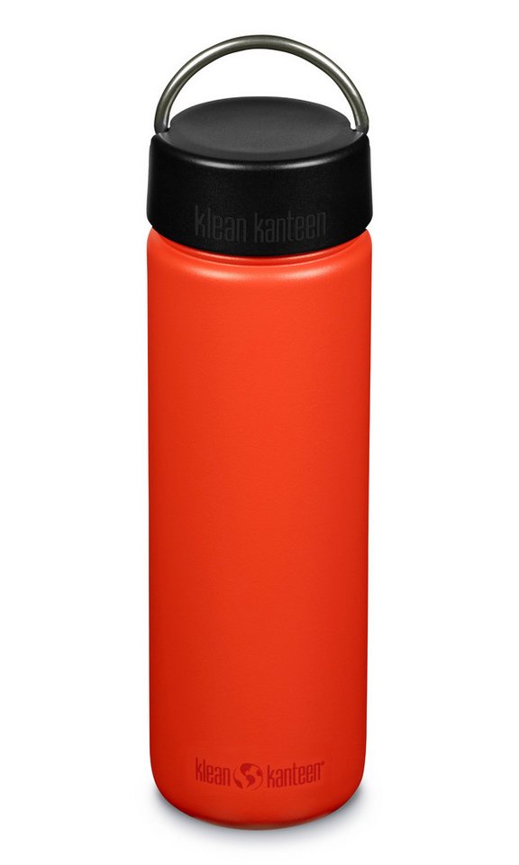 Klean Kanteen Trinkflasche Klean Kanteen Edelstahl Wide 800ml Loop Cap rot tiger lily von Klean Kanteen