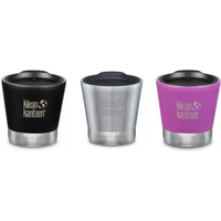 Klean Kanteen Tumbler isoliert 237ml mit Deckel "Schwarz (matt)" von Klean Kanteen