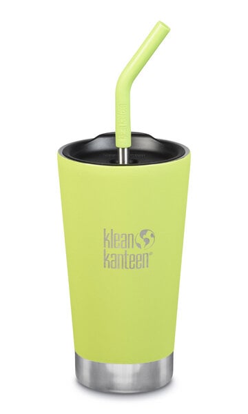 Klean Kanteen Tumbler vakuumisoliert mit Deckel und Trinkhalm (Mod.2019) von Klean Kanteen