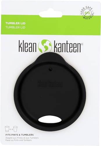 Klean Kanteen Unisex – Erwachsene Deckel Tumbler Lid für Vacuumisolierte-/Pint Cup Flaschen, schwarz, 28 x 18 x 18 cm von Klean Kanteen