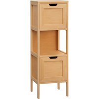 kleankin Badezimmerschrank Aufbewahrungsschrank aus Bambus mit 2 Schubladen Unterschrank Kippschutz im Landhausstil Beistellschrank Aosom.de kleankin Badezimmerschrank Aufbewahrungsschrank aus Bambus mit 2 Schubladen Unterschrank Kippschutz im Landhausstil Beistellschrank Aosom.de von Kleankin