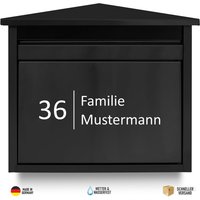 Briefkasten Aufkleber Namensschild Straßen Sticker Familie & Name Personalisierbar Briefkasten Aufkleber Namensschild Straßen Sticker Familie & Name Personalisierbar von KlebeKoenig