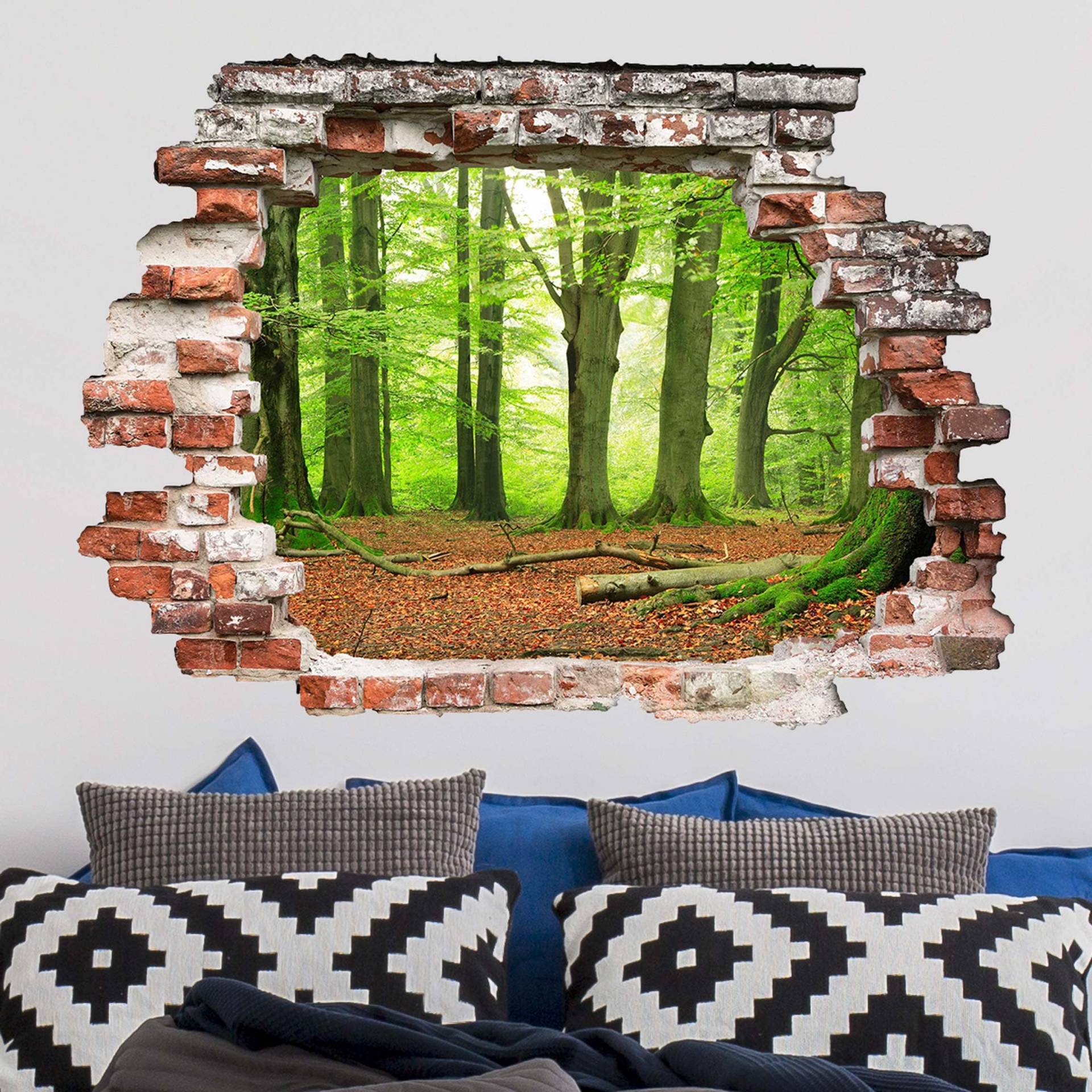 3D Wandtattoo Mighty Beech Trees von Klebefieber