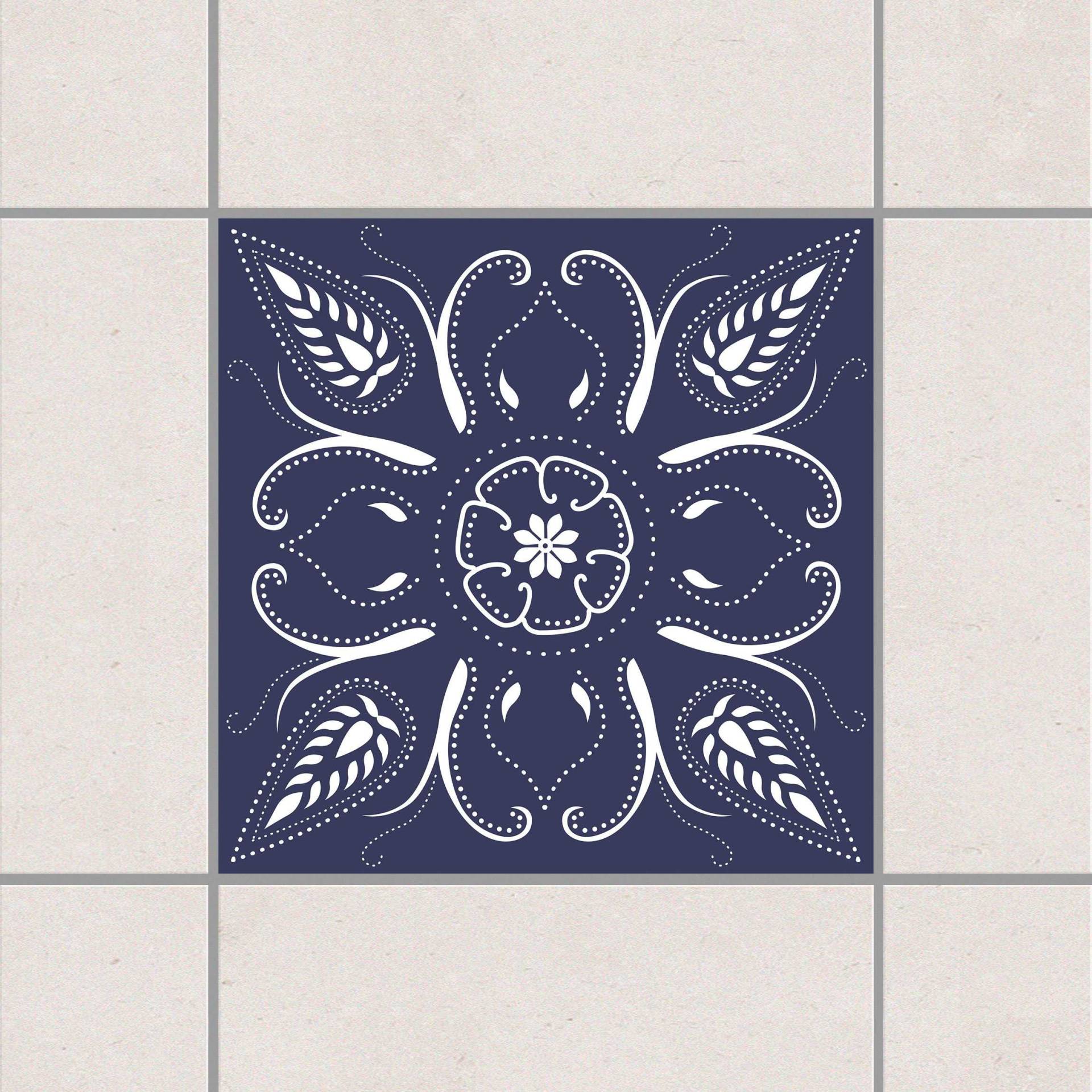 Fliesenaufkleber Blaue Bandana von Klebefieber