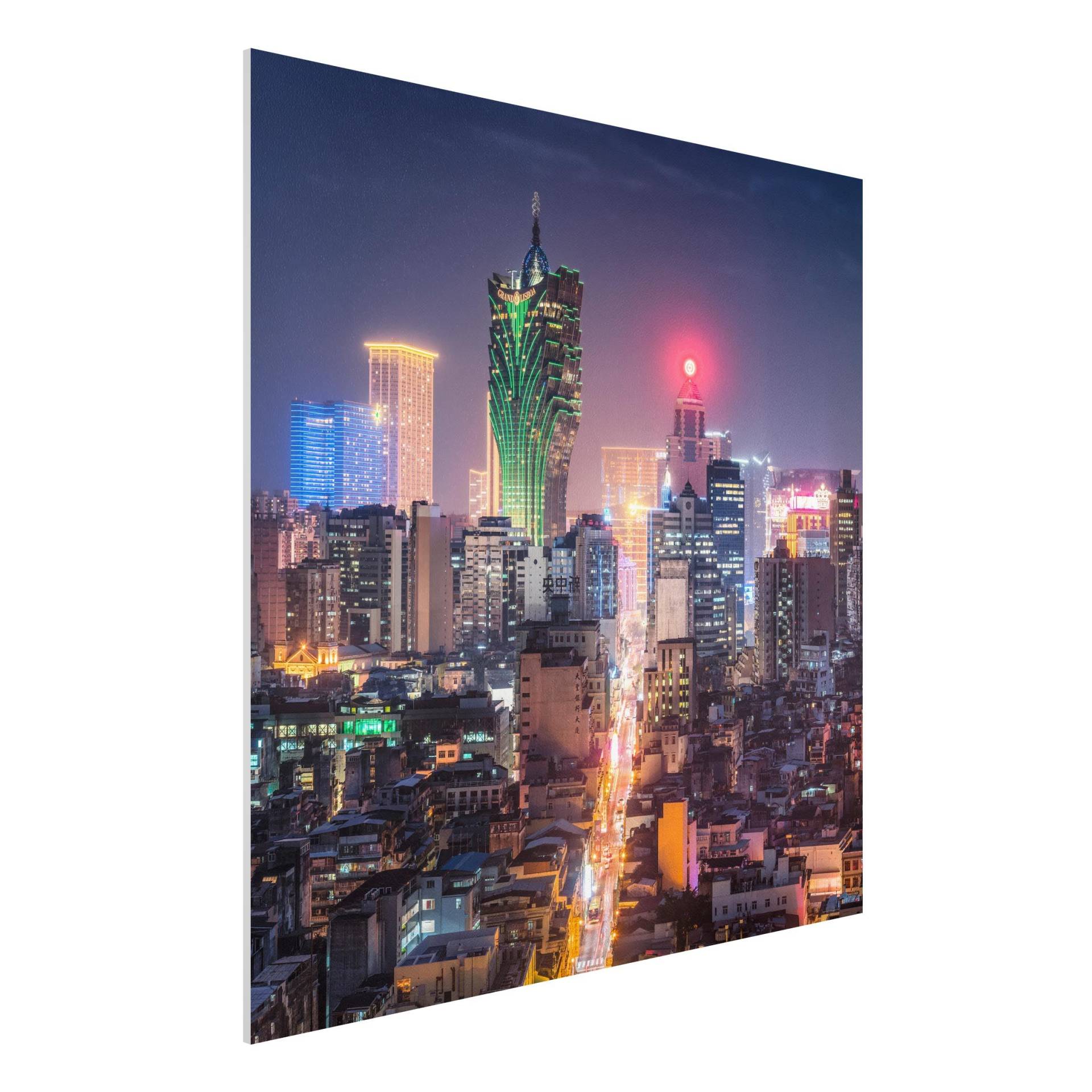 Forexbild Nachtlichter von Macau von Klebefieber