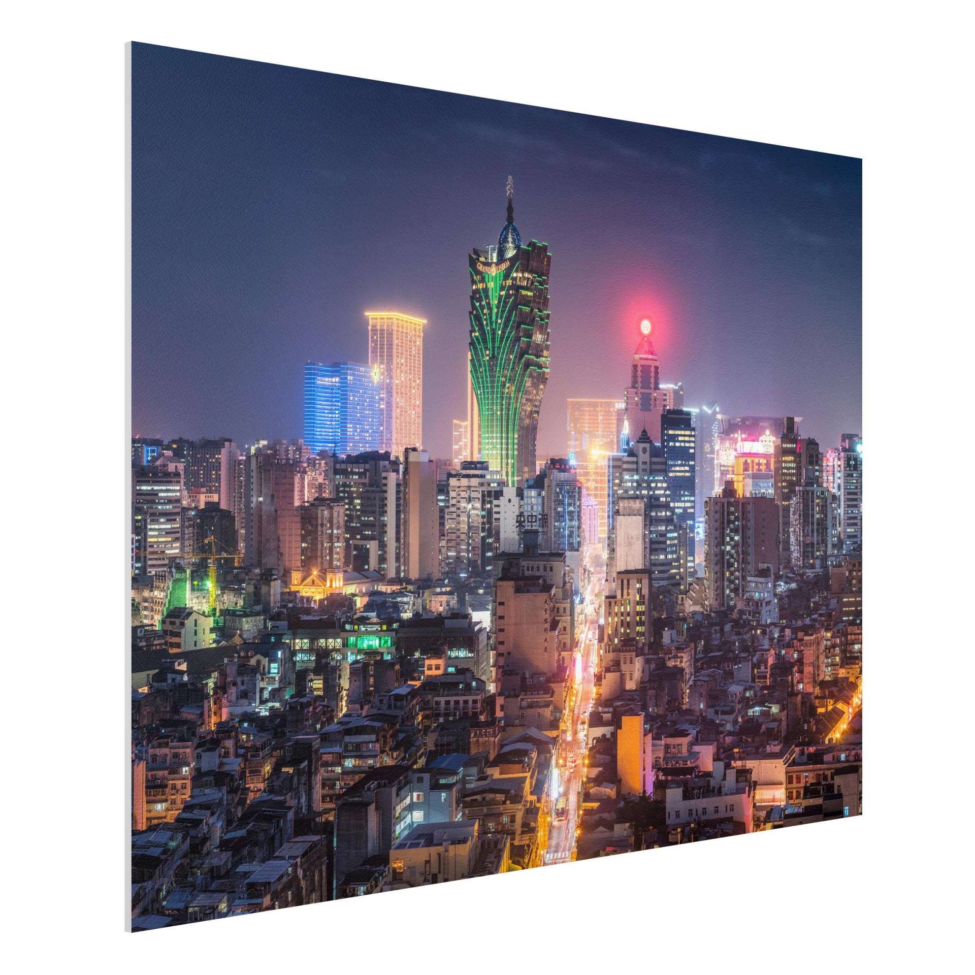 Forexbild Nachtlichter von Macau von Klebefieber