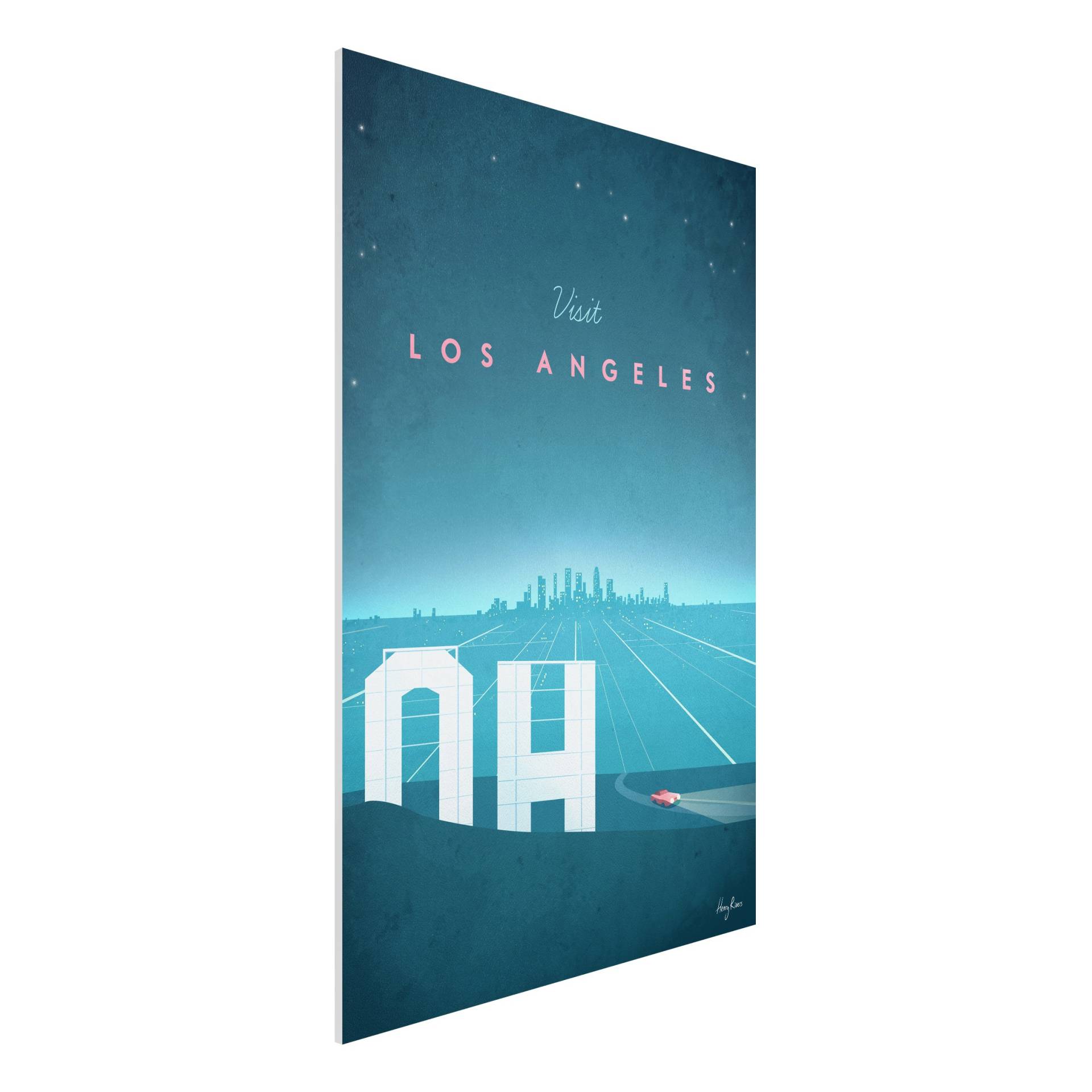 Forexbild Reiseposter - Los Angeles von Klebefieber