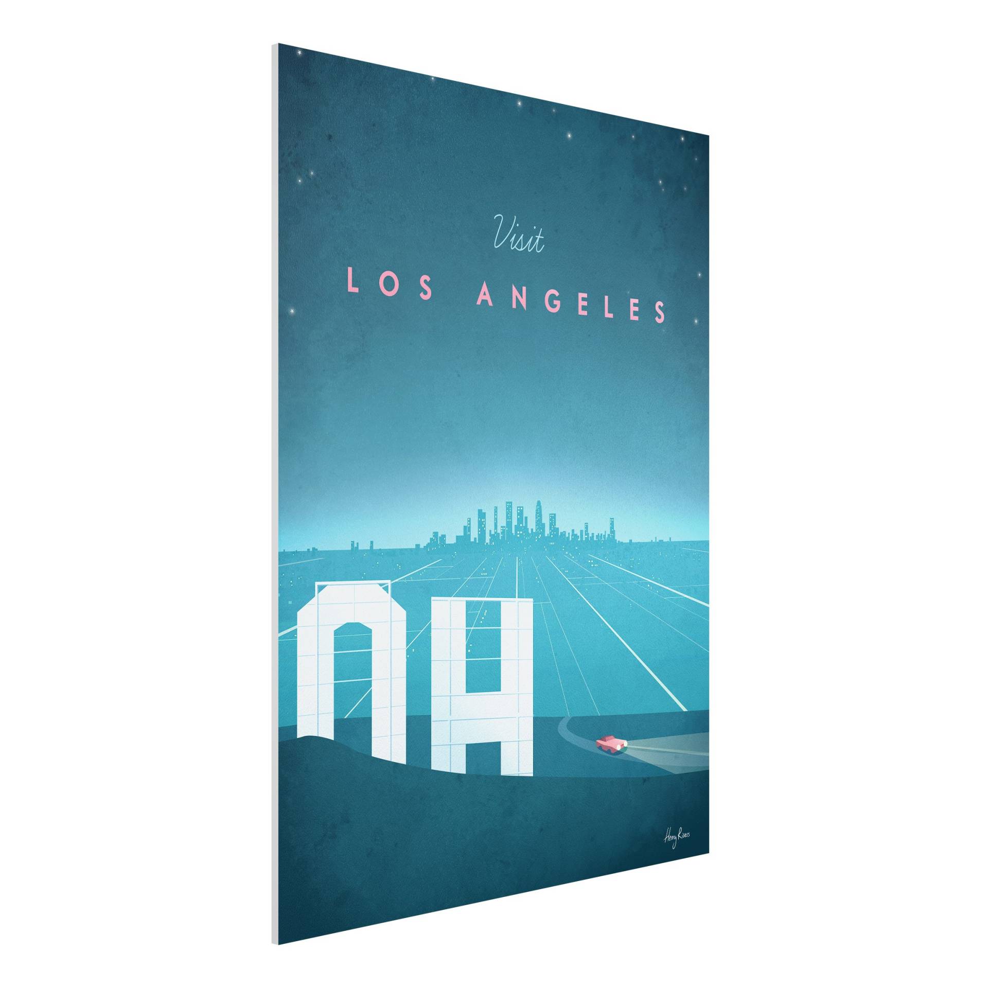 Forexbild Reiseposter - Los Angeles von Klebefieber